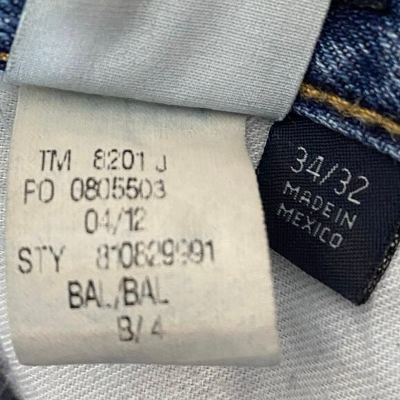 TOMMY HILFIGER Vintage Y2K Freedom Jeans” Men’s Size 34x32 - Picture 8 of 12